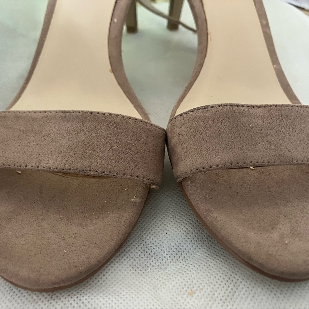 Nine West Tan Heeled Sandals